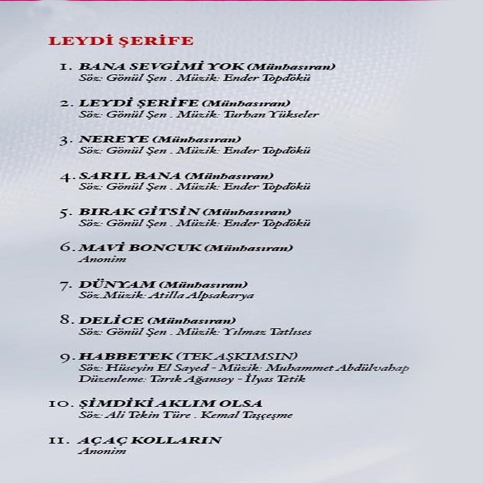LEYDİ ŞERİFE