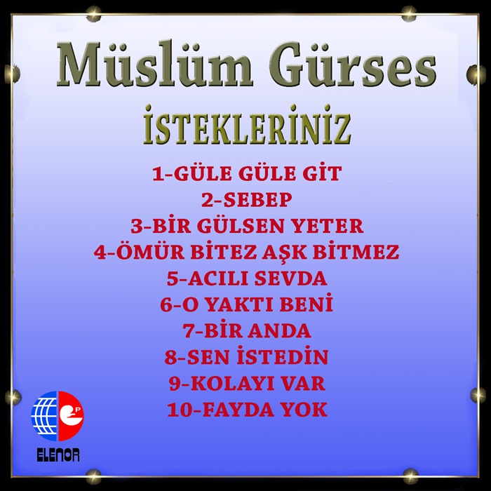 İSTEKLERİNİZ