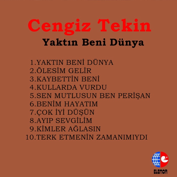 YAKTIN BENİ DÜNYA