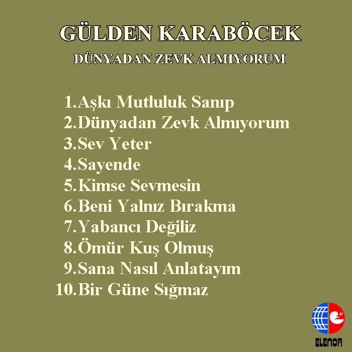 DÜNYADAN ZEVK ALMIYORUM
